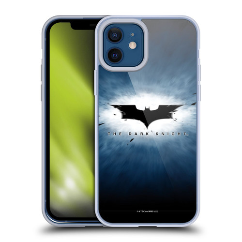 The Dark Knight Graphics Logo Soft Gel Case for Apple iPhone 12 / iPhone 12 Pro