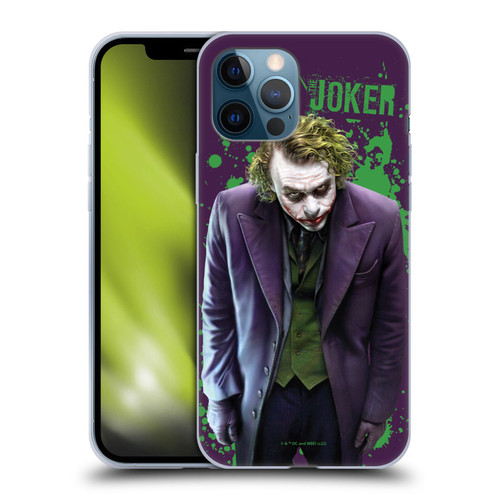 The Dark Knight Graphics Character Art Soft Gel Case for Apple iPhone 12 Pro Max