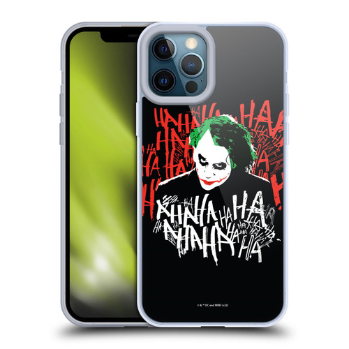 The Dark Knight Graphics Joker Laugh Soft Gel Case for Apple iPhone 12 Pro Max