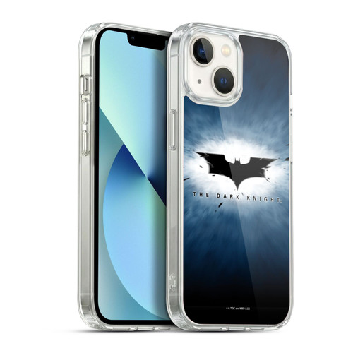 The Dark Knight Graphics Logo Soft Gel Case for Apple iPhone 13