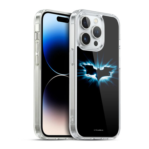 The Dark Knight Graphics Logo Black Soft Gel Case for Apple iPhone 13 Pro