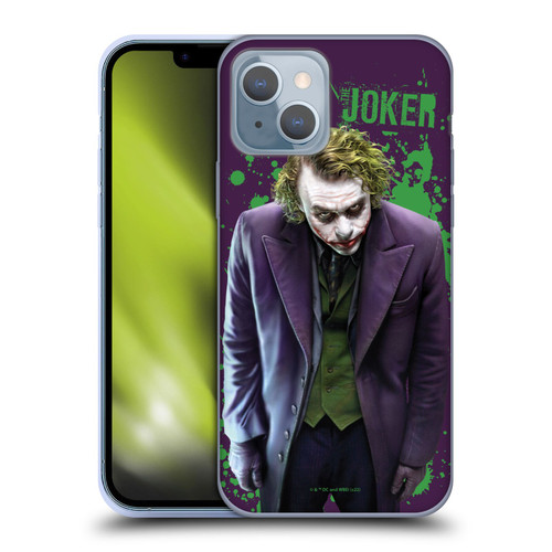 The Dark Knight Graphics Character Art Soft Gel Case for Apple iPhone 14