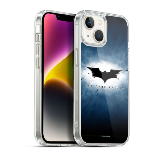 The Dark Knight Graphics Logo Soft Gel Case for Apple iPhone 14