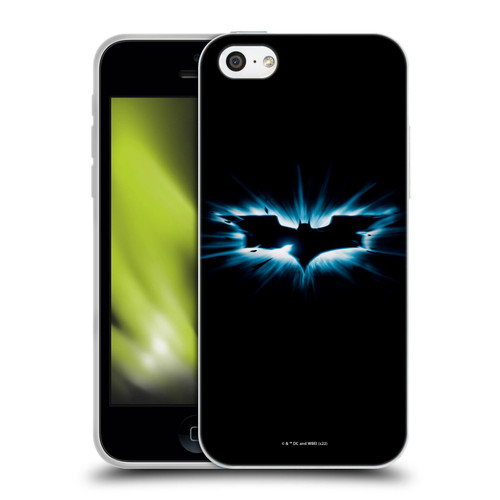 The Dark Knight Graphics Logo Black Soft Gel Case for Apple iPhone 5c