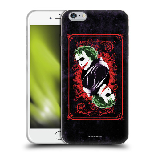 The Dark Knight Graphics Joker Card Soft Gel Case for Apple iPhone 6 Plus / iPhone 6s Plus