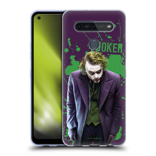 The Dark Knight Graphics Character Art Soft Gel Case for LG K51S