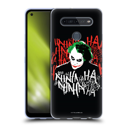 The Dark Knight Graphics Joker Laugh Soft Gel Case for LG K51S