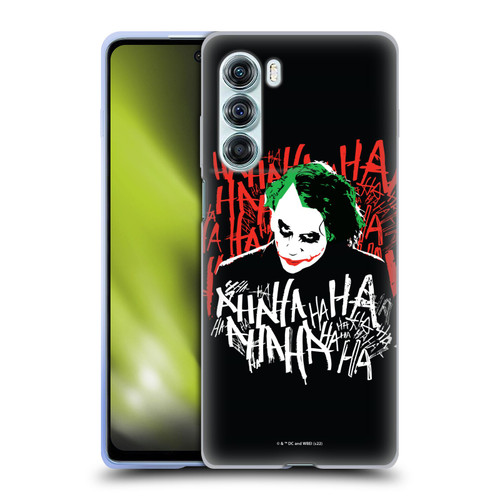 The Dark Knight Graphics Joker Laugh Soft Gel Case for Motorola Edge S30 / Moto G200 5G