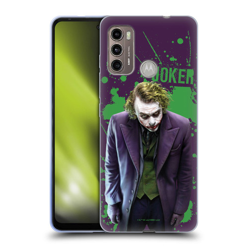 The Dark Knight Graphics Character Art Soft Gel Case for Motorola Moto G60 / Moto G40 Fusion