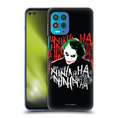The Dark Knight Graphics Joker Laugh Soft Gel Case for Motorola Moto G100