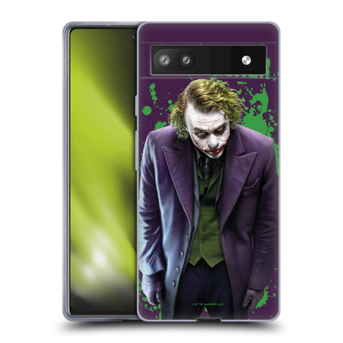 The Dark Knight Graphics Character Art Soft Gel Case for Google Pixel 6a