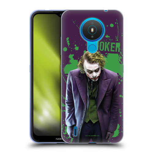 The Dark Knight Graphics Character Art Soft Gel Case for Nokia 1.4
