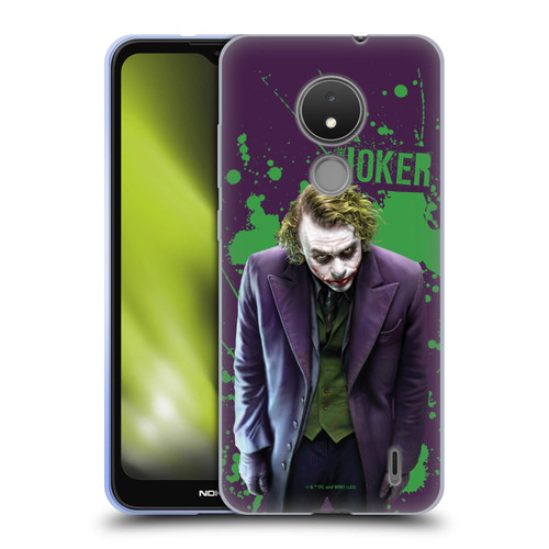 The Dark Knight Graphics Character Art Soft Gel Case for Nokia C21