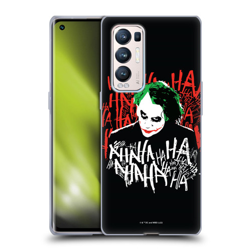 The Dark Knight Graphics Joker Laugh Soft Gel Case for OPPO Find X3 Neo / Reno5 Pro+ 5G