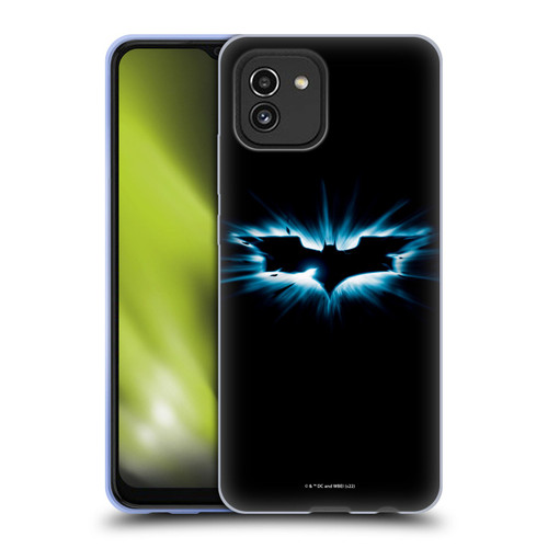 The Dark Knight Graphics Logo Black Soft Gel Case for Samsung Galaxy A03 (2021)