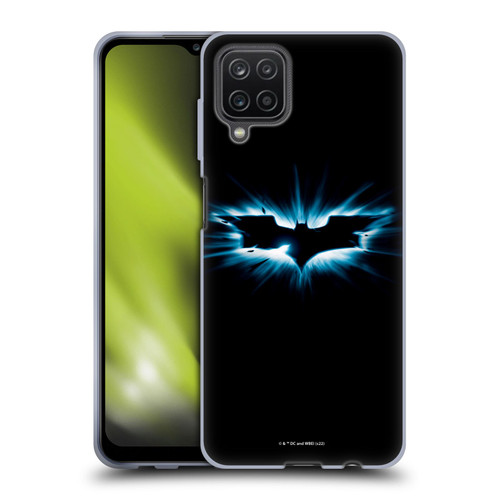 The Dark Knight Graphics Logo Black Soft Gel Case for Samsung Galaxy A12 (2020)