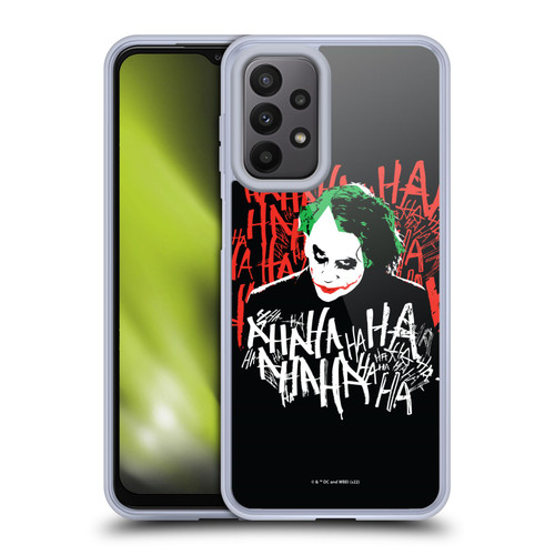 The Dark Knight Graphics Joker Laugh Soft Gel Case for Samsung Galaxy A23 / 5G (2022)
