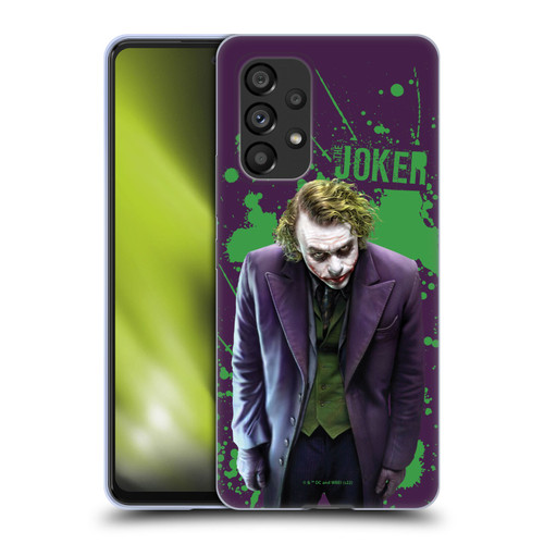 The Dark Knight Graphics Character Art Soft Gel Case for Samsung Galaxy A53 5G (2022)