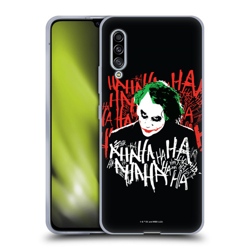 The Dark Knight Graphics Joker Laugh Soft Gel Case for Samsung Galaxy A90 5G (2019)