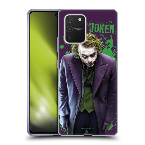 The Dark Knight Graphics Character Art Soft Gel Case for Samsung Galaxy S10 Lite