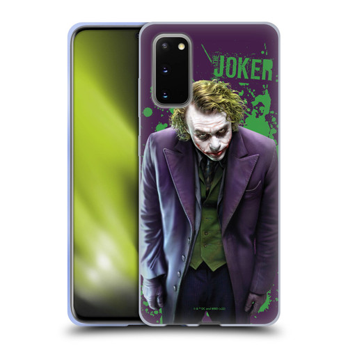 The Dark Knight Graphics Character Art Soft Gel Case for Samsung Galaxy S20 / S20 5G