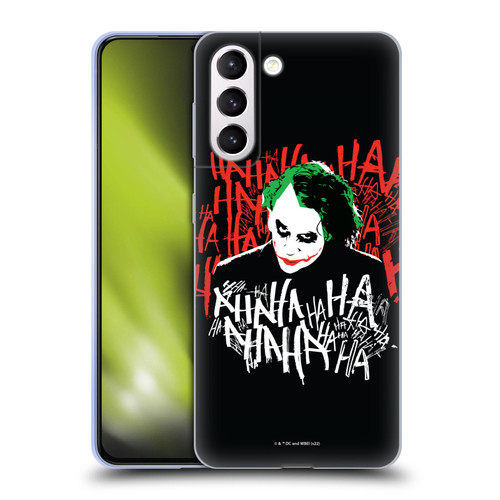 The Dark Knight Graphics Joker Laugh Soft Gel Case for Samsung Galaxy S21+ 5G