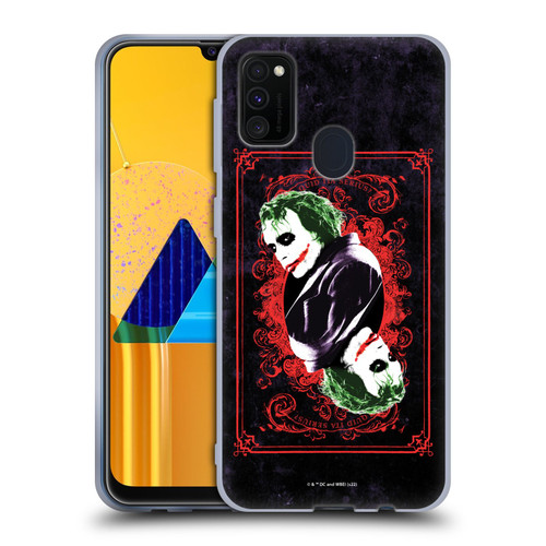 The Dark Knight Graphics Joker Card Soft Gel Case for Samsung Galaxy M30s (2019)/M21 (2020)