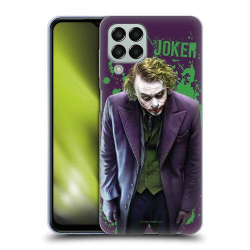 The Dark Knight Graphics Character Art Soft Gel Case for Samsung Galaxy M33 (2022)