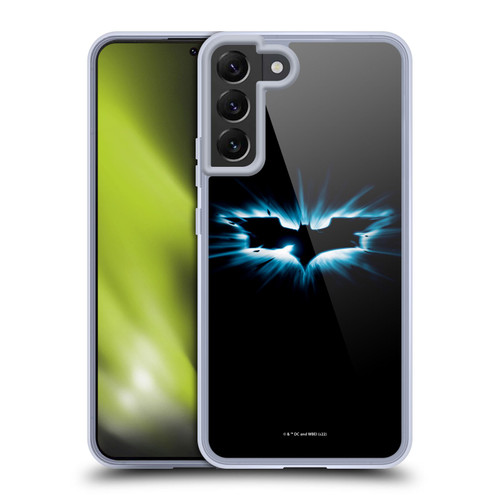 The Dark Knight Graphics Logo Black Soft Gel Case for Samsung Galaxy S22+ 5G