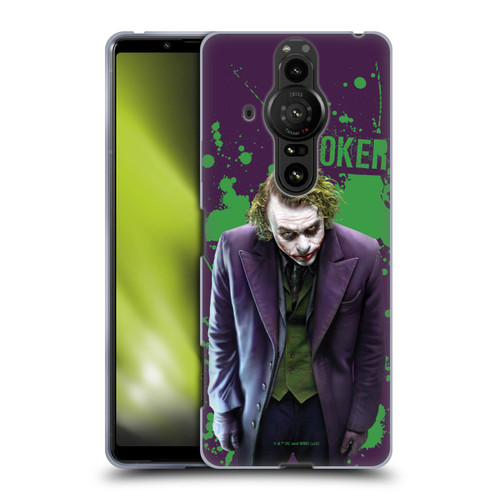 The Dark Knight Graphics Character Art Soft Gel Case for Sony Xperia Pro-I