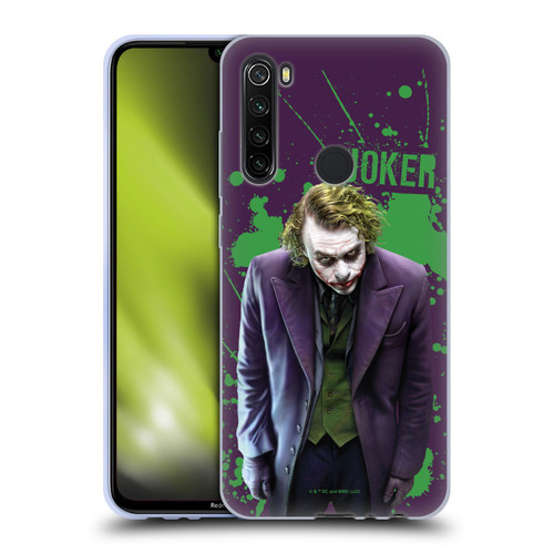 The Dark Knight Graphics Character Art Soft Gel Case for Xiaomi Redmi Note 8T
