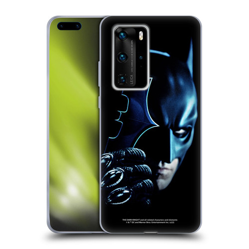 The Dark Knight Key Art Batman Batarang Soft Gel Case for Huawei P40 Pro / P40 Pro Plus 5G