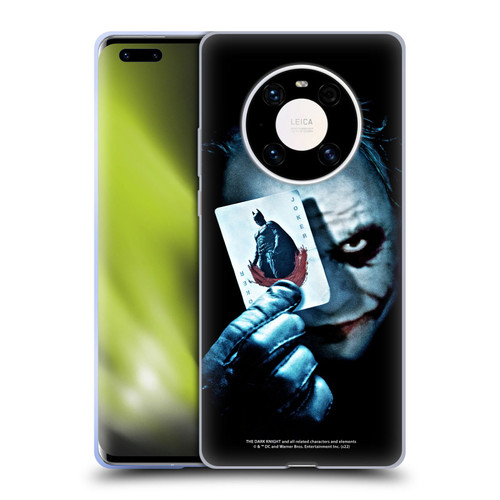 The Dark Knight Key Art Joker Card Soft Gel Case for Huawei Mate 40 Pro 5G