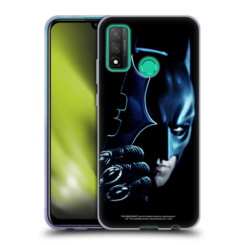The Dark Knight Key Art Batman Batarang Soft Gel Case for Huawei P Smart (2020)