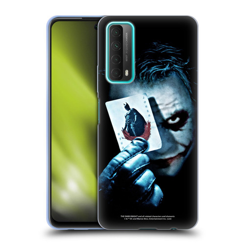 The Dark Knight Key Art Joker Card Soft Gel Case for Huawei P Smart (2021)