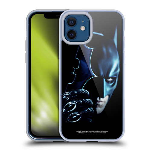The Dark Knight Key Art Batman Batarang Soft Gel Case for Apple iPhone 12 / iPhone 12 Pro