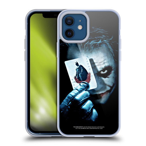 The Dark Knight Key Art Joker Card Soft Gel Case for Apple iPhone 12 / iPhone 12 Pro & MagSafe