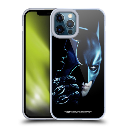 The Dark Knight Key Art Batman Batarang Soft Gel Case for Apple iPhone 12 Pro Max