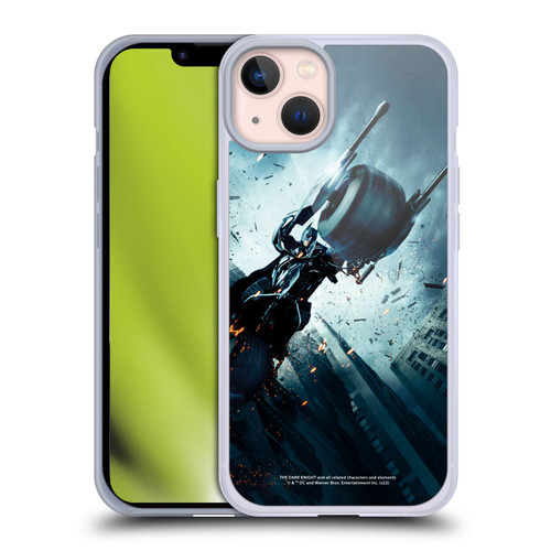 The Dark Knight Key Art Batman Batpod Soft Gel Case for Apple iPhone 13