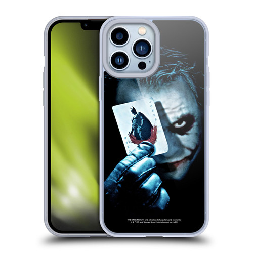 The Dark Knight Key Art Joker Card Soft Gel Case for Apple iPhone 13 Pro Max & MagSafe