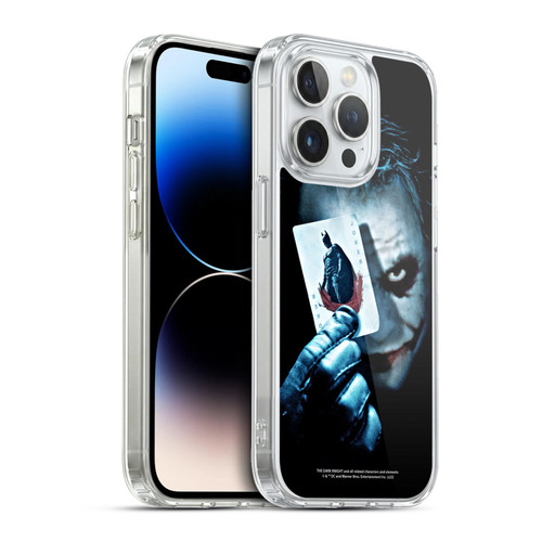 The Dark Knight Key Art Joker Card Soft Gel Case for Apple iPhone 13 Pro & MagSafe