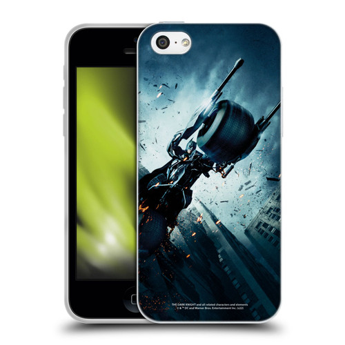 The Dark Knight Key Art Batman Batpod Soft Gel Case for Apple iPhone 5c