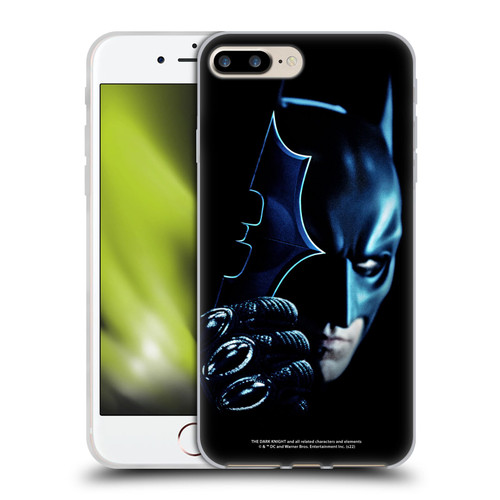 The Dark Knight Key Art Batman Batarang Soft Gel Case for Apple iPhone 7 Plus / iPhone 8 Plus & MagSafe
