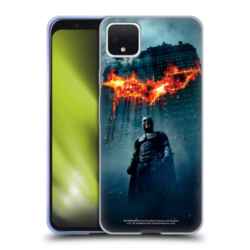 The Dark Knight Key Art Batman Poster Soft Gel Case for Google Pixel 4 XL