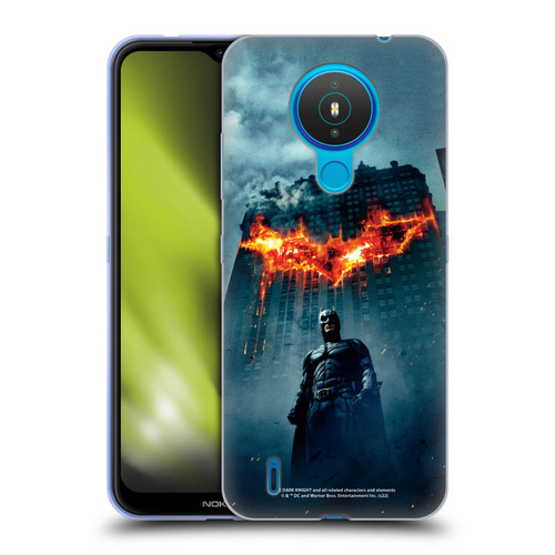 The Dark Knight Key Art Batman Poster Soft Gel Case for Nokia 1.4