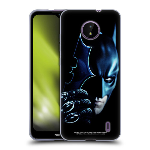The Dark Knight Key Art Batman Batarang Soft Gel Case for Nokia C10 / C20