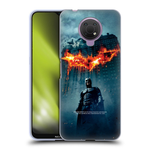 The Dark Knight Key Art Batman Poster Soft Gel Case for Nokia G10