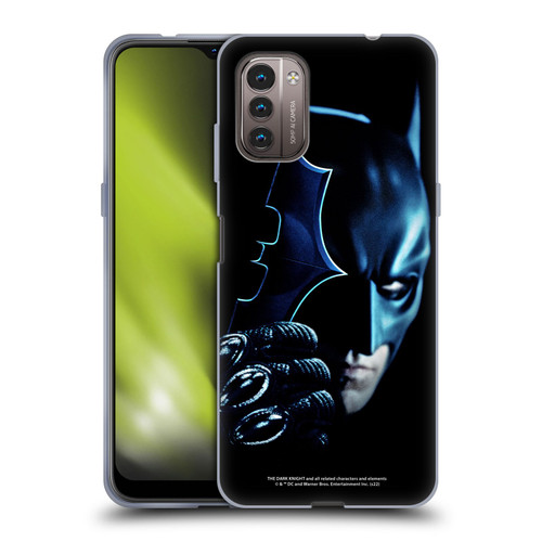The Dark Knight Key Art Batman Batarang Soft Gel Case for Nokia G11 / G21