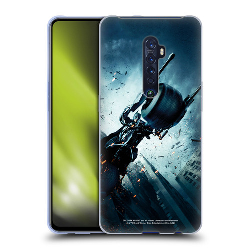 The Dark Knight Key Art Batman Batpod Soft Gel Case for OPPO Reno 2