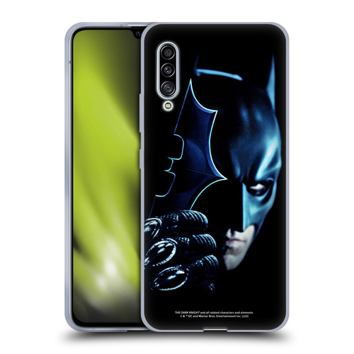 The Dark Knight Key Art Batman Batarang Soft Gel Case for Samsung Galaxy A90 5G (2019)